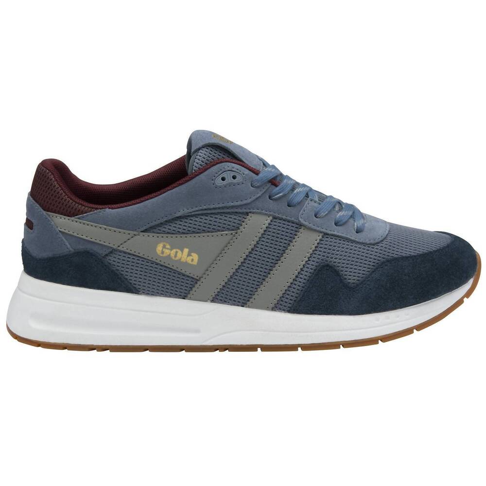 NEW GOLA men's delta sneaker in moonlight/navy/cement